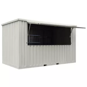 4 X 2 FOCO® BAR CONTAINER WEISS RAL 9016