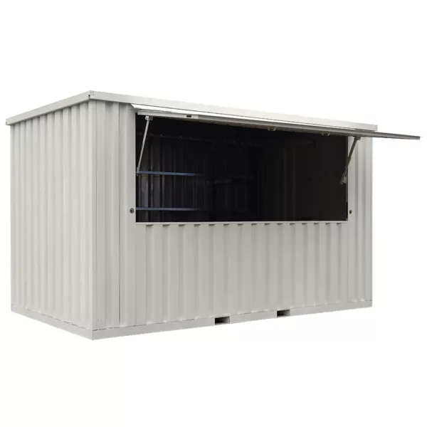 4 X 2 FOCO® BAR CONTAINER WEISS RAL 9016