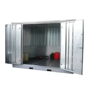 2 X 2 FOCO GEFAHRSTOFFCONTAINER DOPPELTÜR