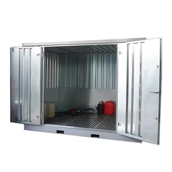 2 X 2 FOCO GEFAHRSTOFFCONTAINER DOPPELTÜR