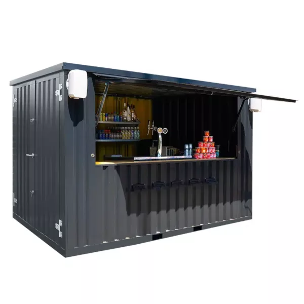 4 X 2 FOCO® BAR CONTAINER ANTHRAZIT RAL 7016