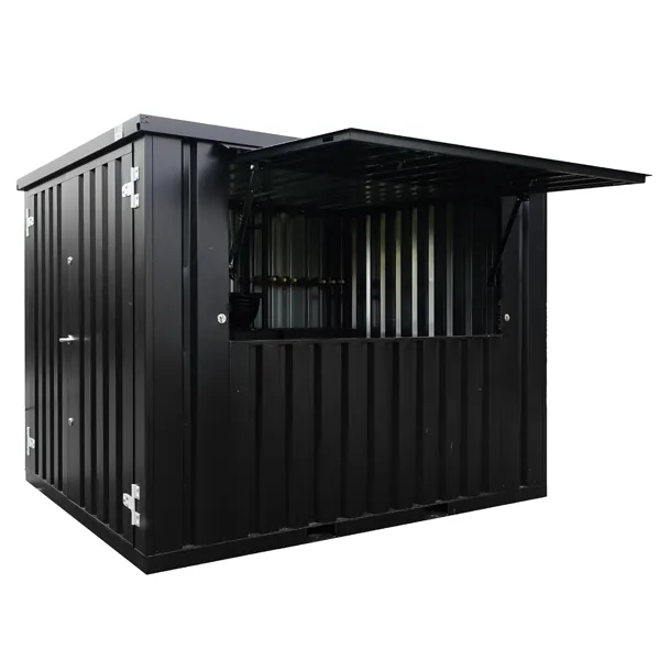 3 X 2 XL FOCO® BAR CONTAINER SCHWARZ RAL 9005