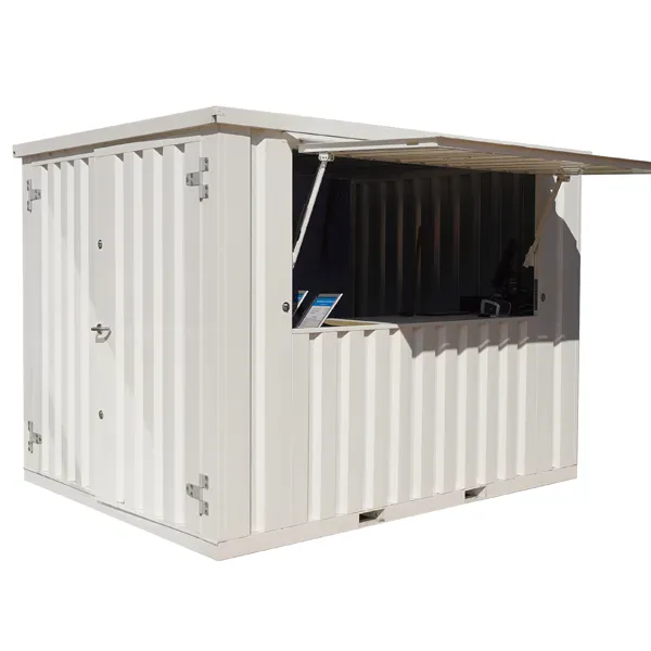 3 X 2 FOCO® BAR CONTAINER WEISS RAL 9016