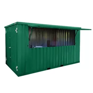 4 X 2 FOCO® BAR CONTAINER GRÜN RAL 6005