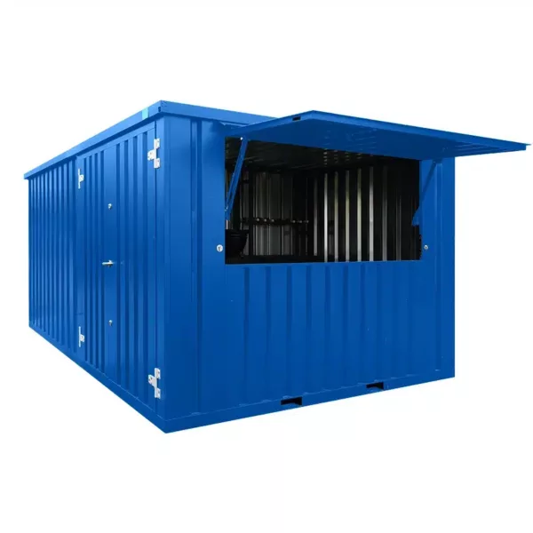 3 X 4 XL FOCO® BAR CONTAINER BLAU RAL 5012