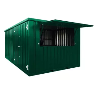 3 X 4 FOCO® BAR CONTAINER GRÜN RAL 6005
