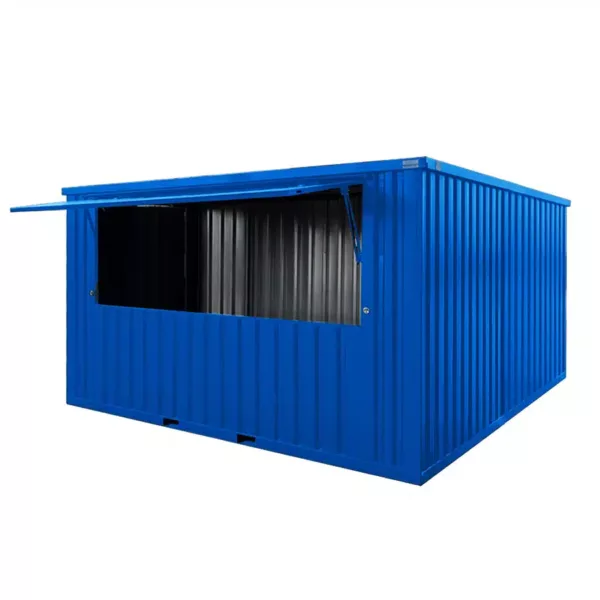 4 X 4 FOCO® BAR CONTAINER BLAU RAL 5012