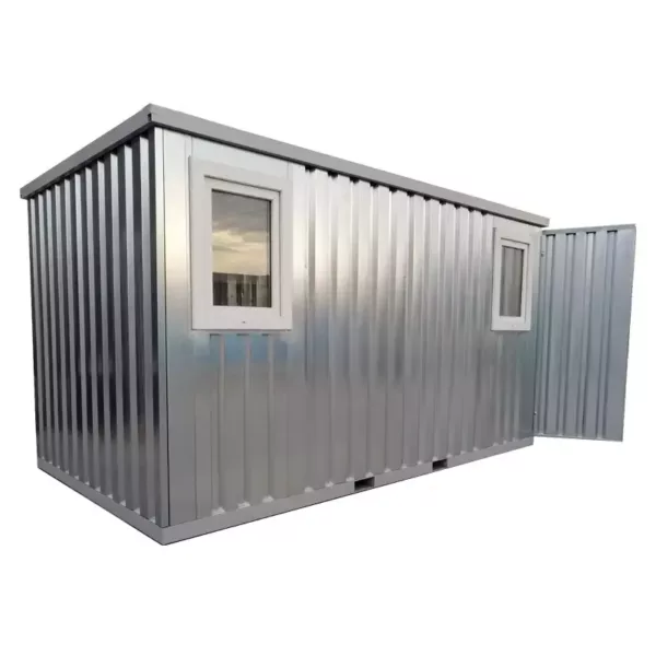 4 X 2 FOCO CONTAINER EINZELTÜR LANGE SEITE FENSTER