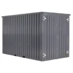 2 X 2 FOCO LAGERCONTAINER DOPPELTÜR KURZE SEITE ANTHRAZIT RAL 7016